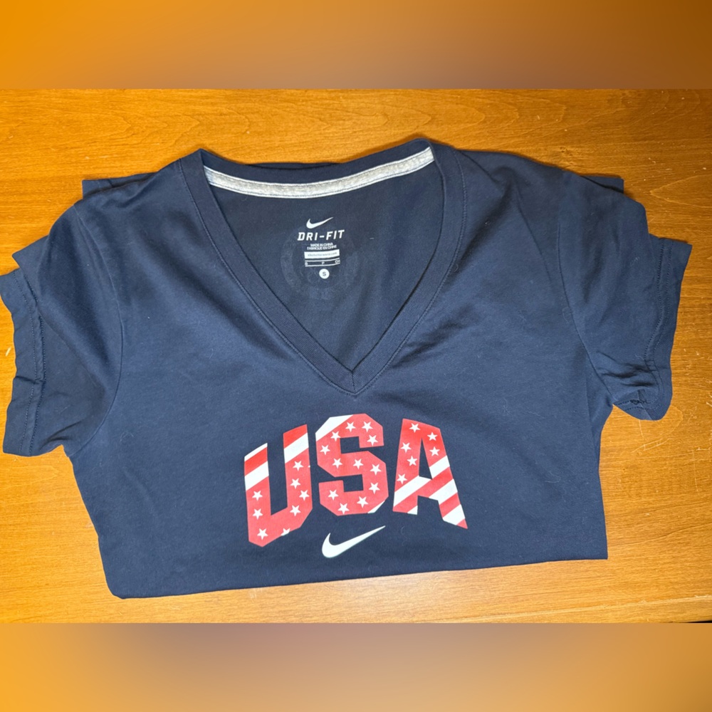 USA Olympics Graphic Tee Nike Navy